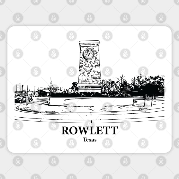 Rowlett - Texas Magnet by Lakeric